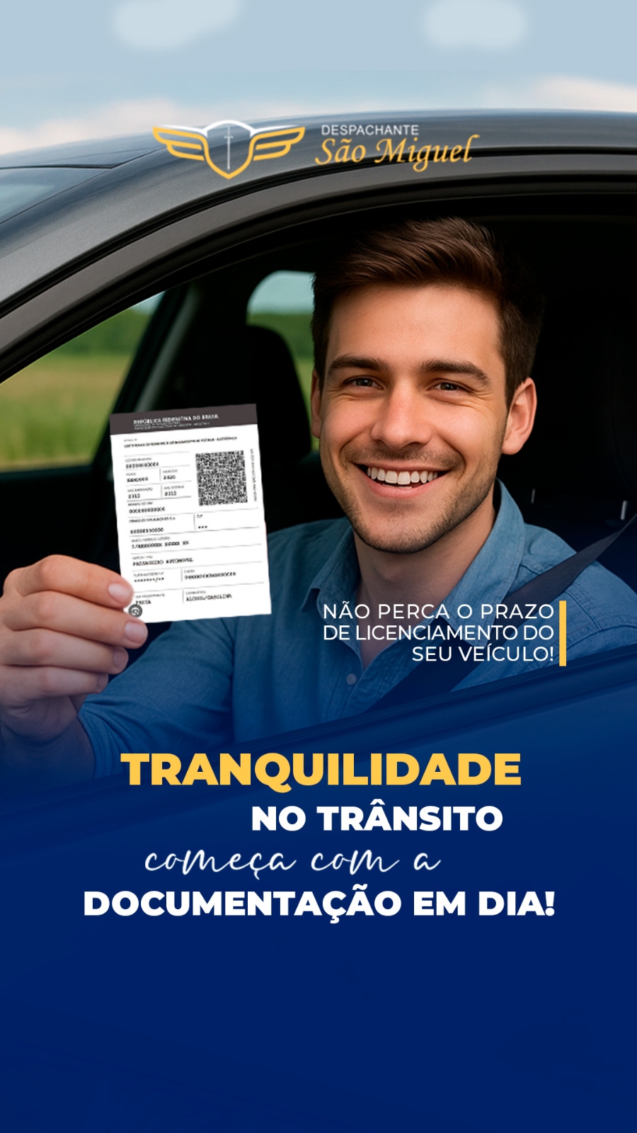 Informações sobre documentação veicular