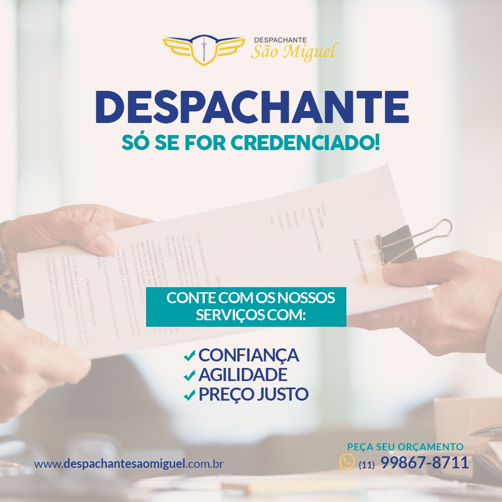 Confiança, agilidade, preço justo